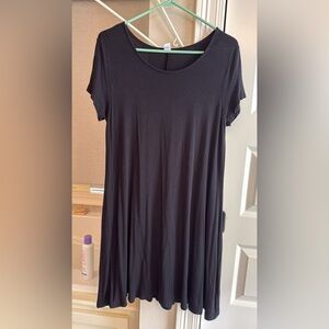 Old Navy Black Short Sleeve Dress